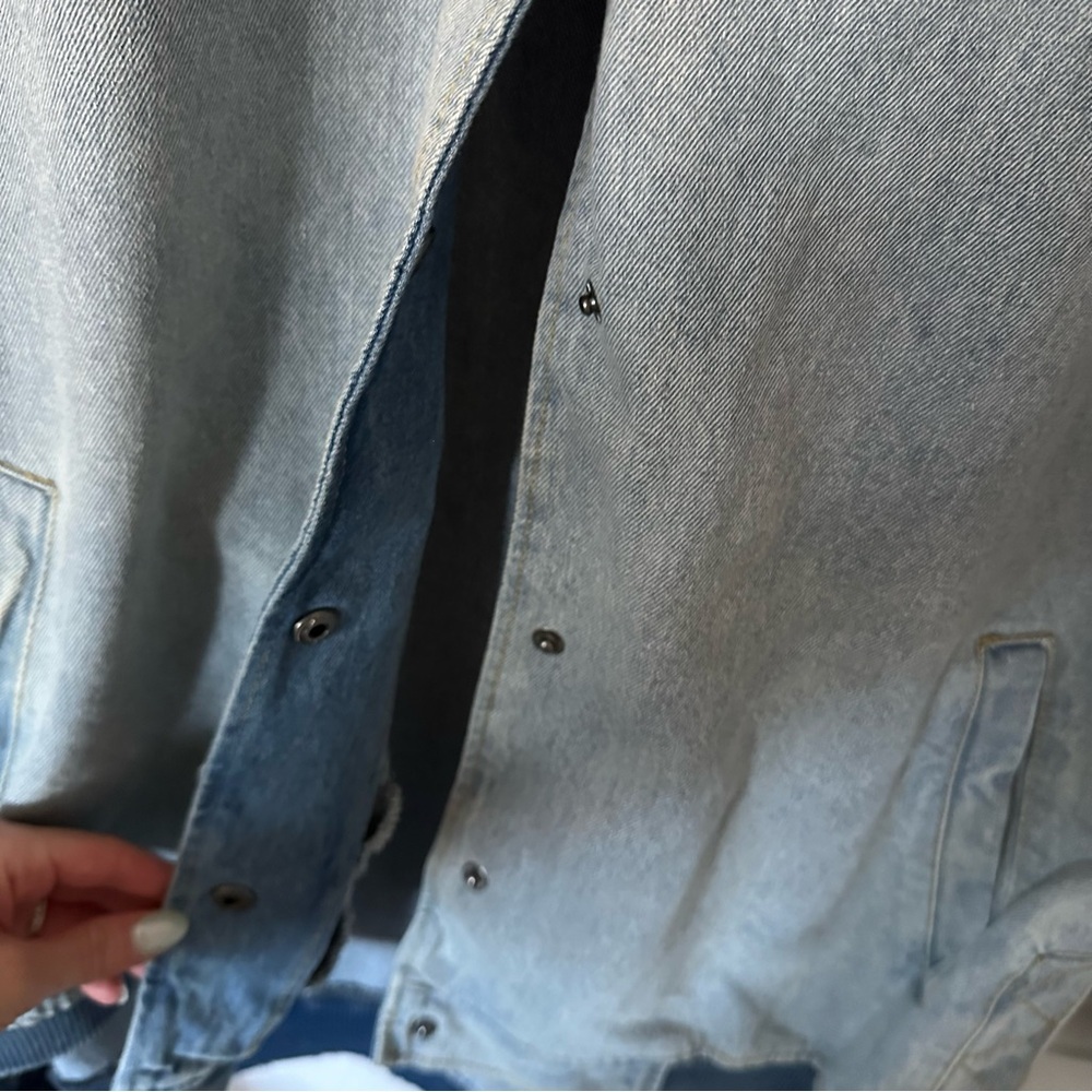 Light Wash Denim Jacket - Picture 2 of 10